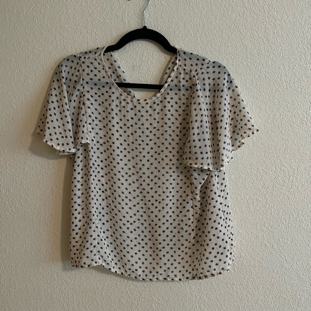 Sheer blouse